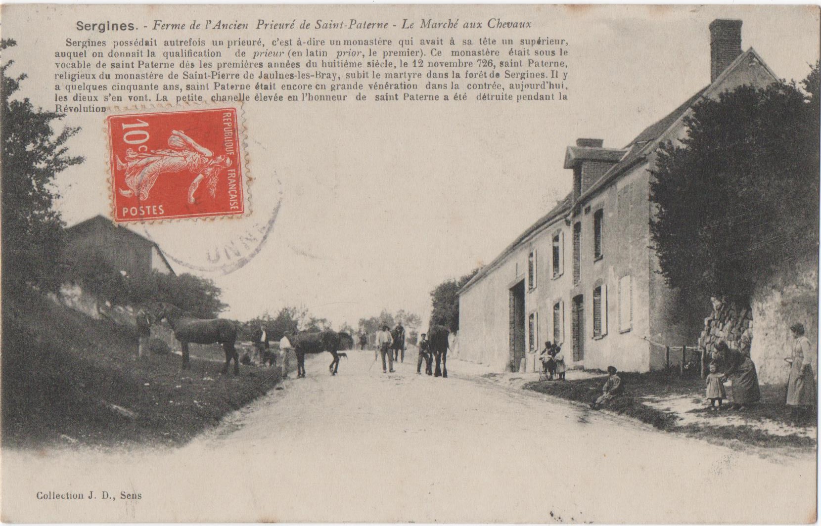 l'ancien prieuré, rue du Marché aux Chevaux